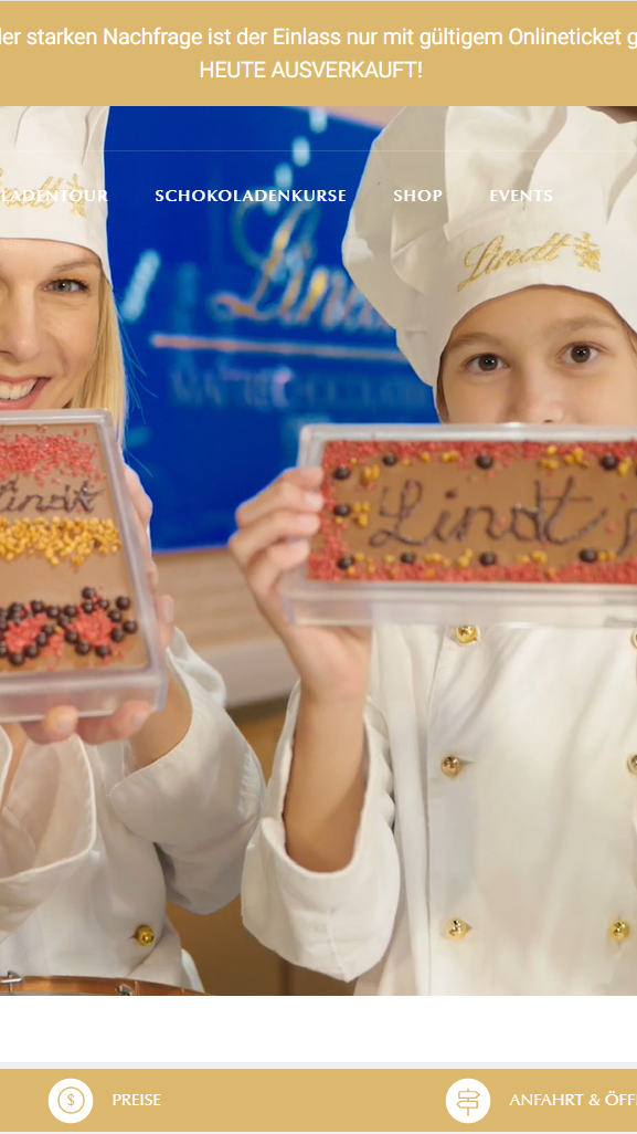 Schokolade & Fussball - Schnittstelle zu Secutix